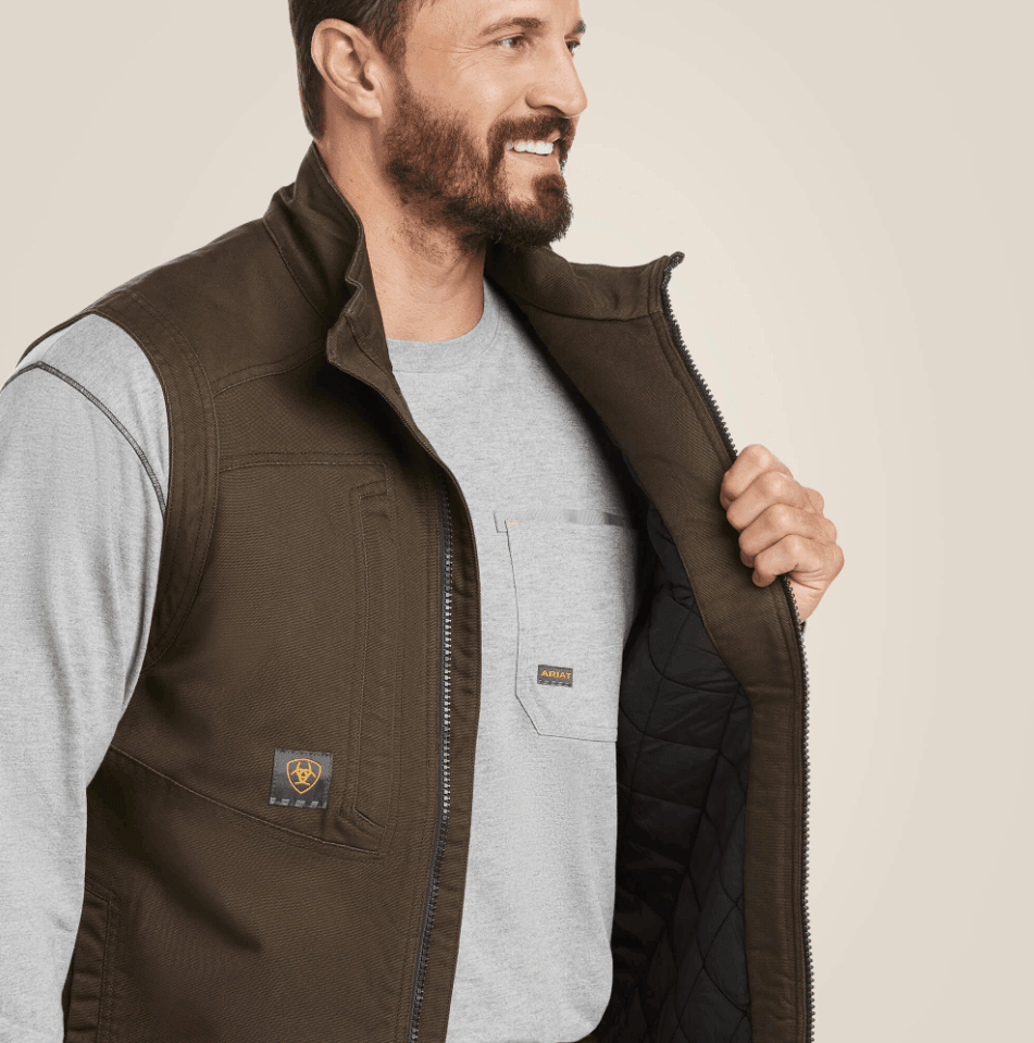 ARIAT selling Men's Rebar Duracanvas Vest