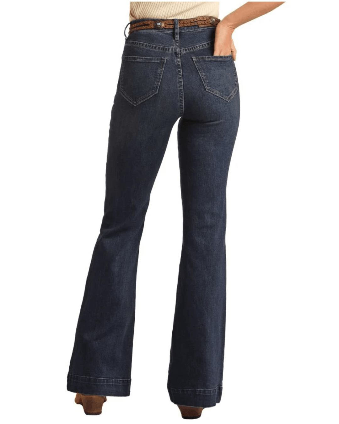 Rock fashion n roll women's jeans