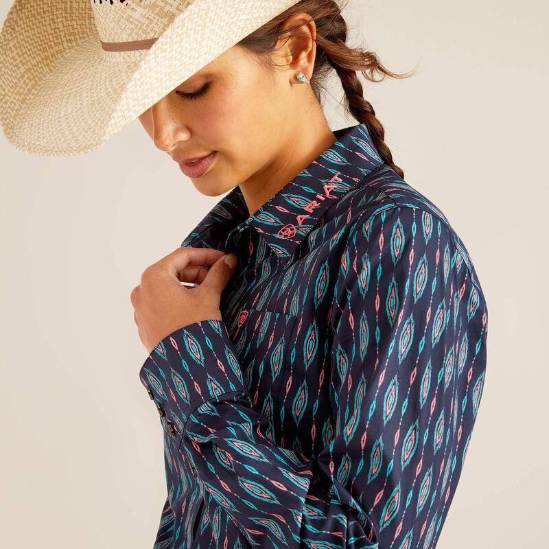 Women's Ariat Kirby Maroon Long Sleeve Button Down Shirt – Hilltop Western  Clothing