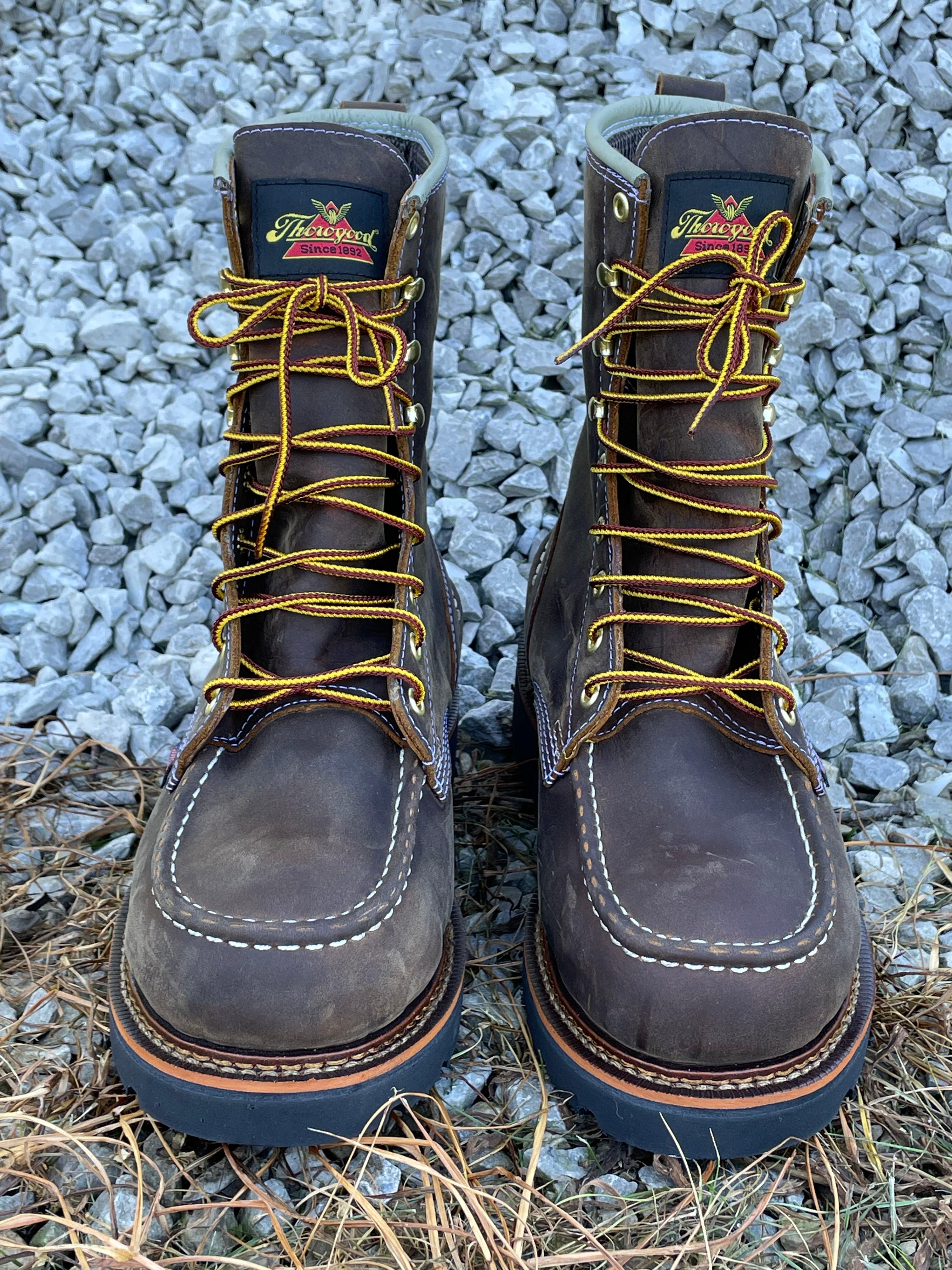 Thorogood moc toe hot sale crazy horse