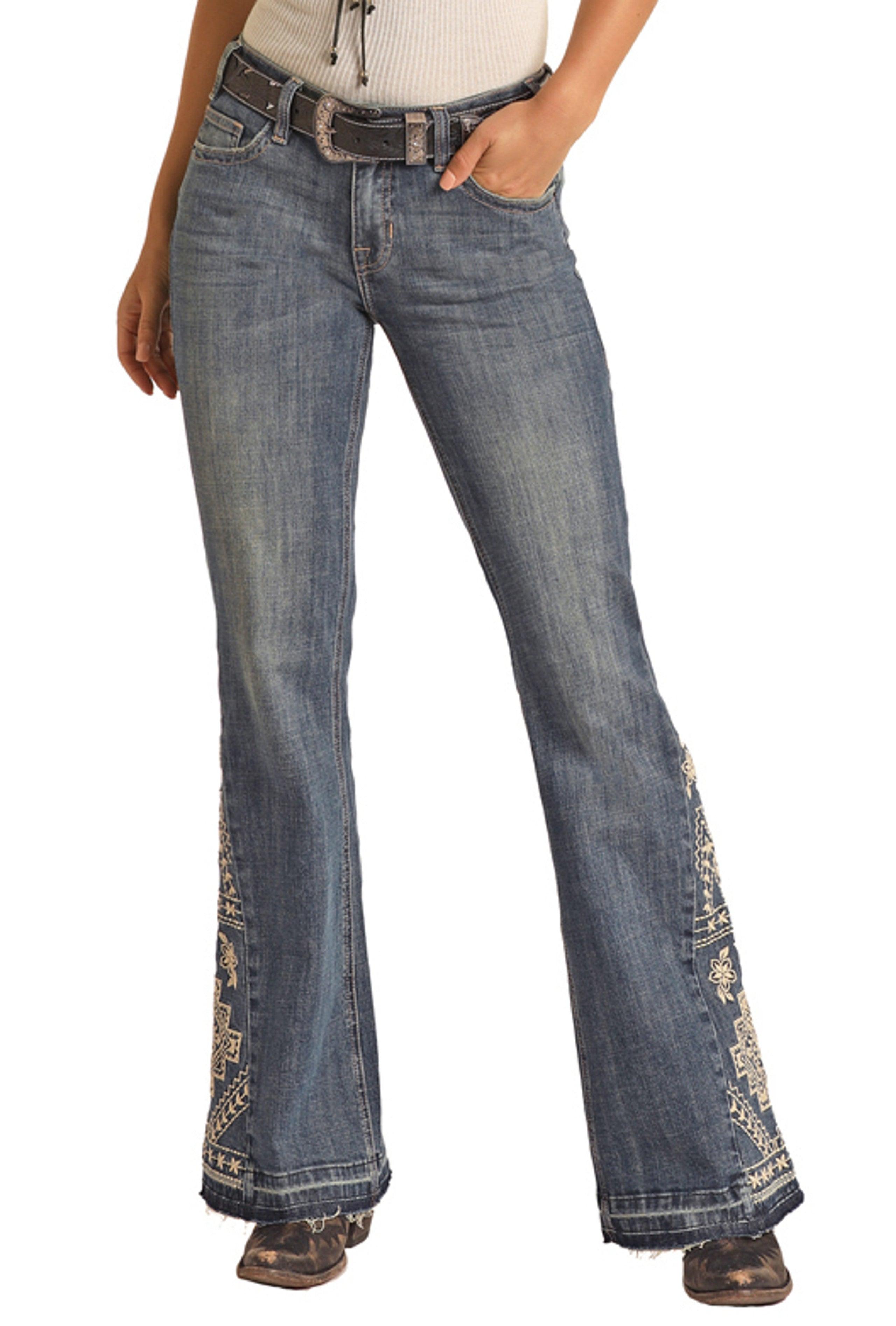 Jeans Women's Dark Wash High Rise Trouser Jean W8H3522 – Shop Wild West