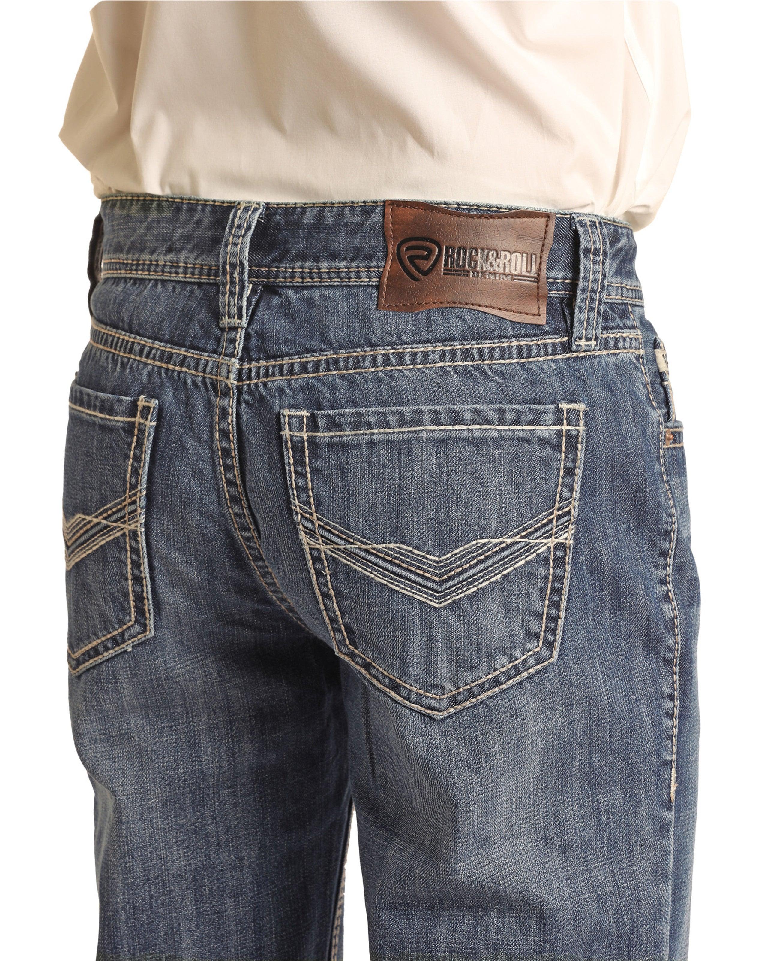 Rock & retailer Roll Cowboy 32x36 relaxed straight Jeans