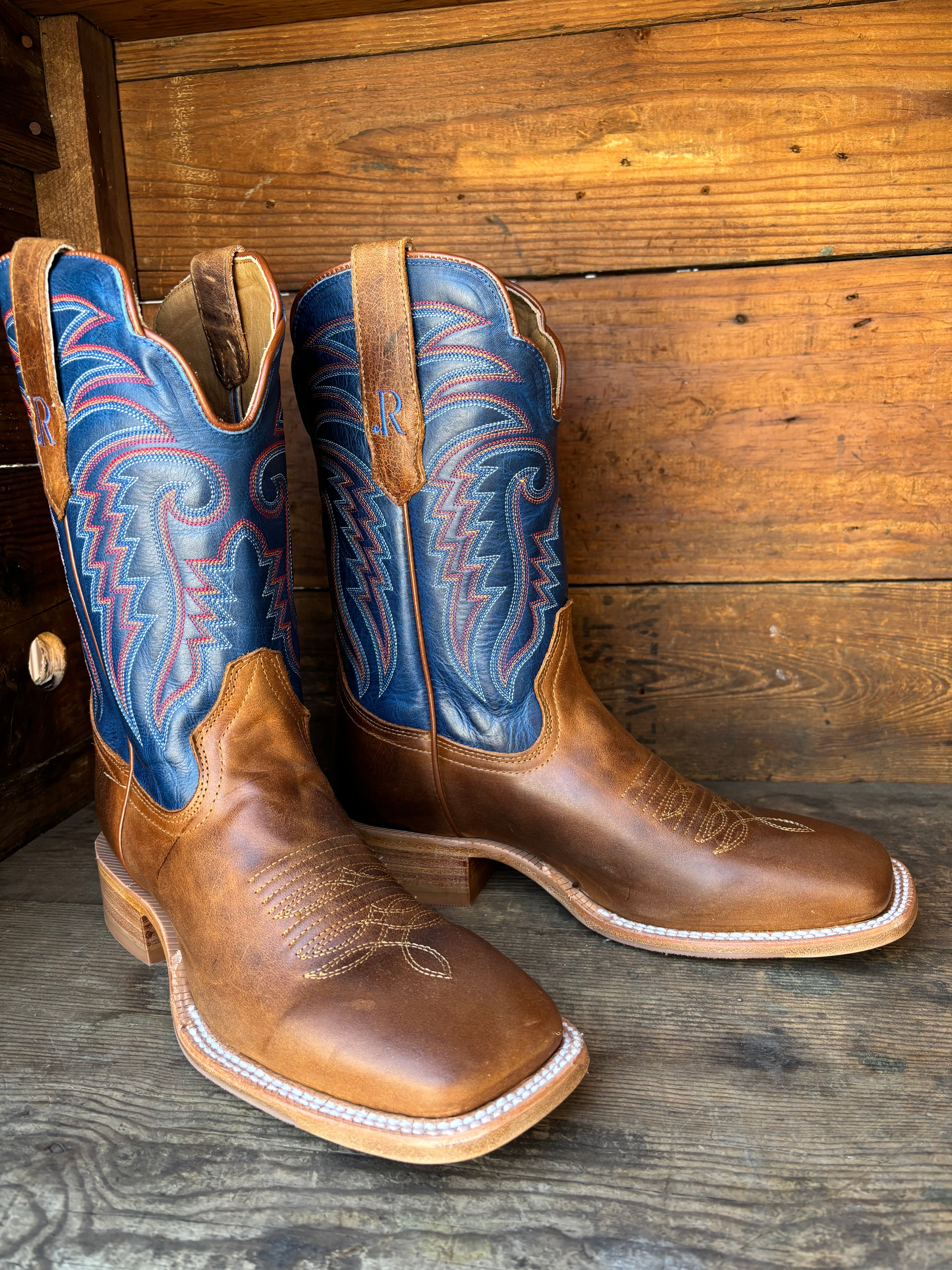 Tough cowboy boots sales