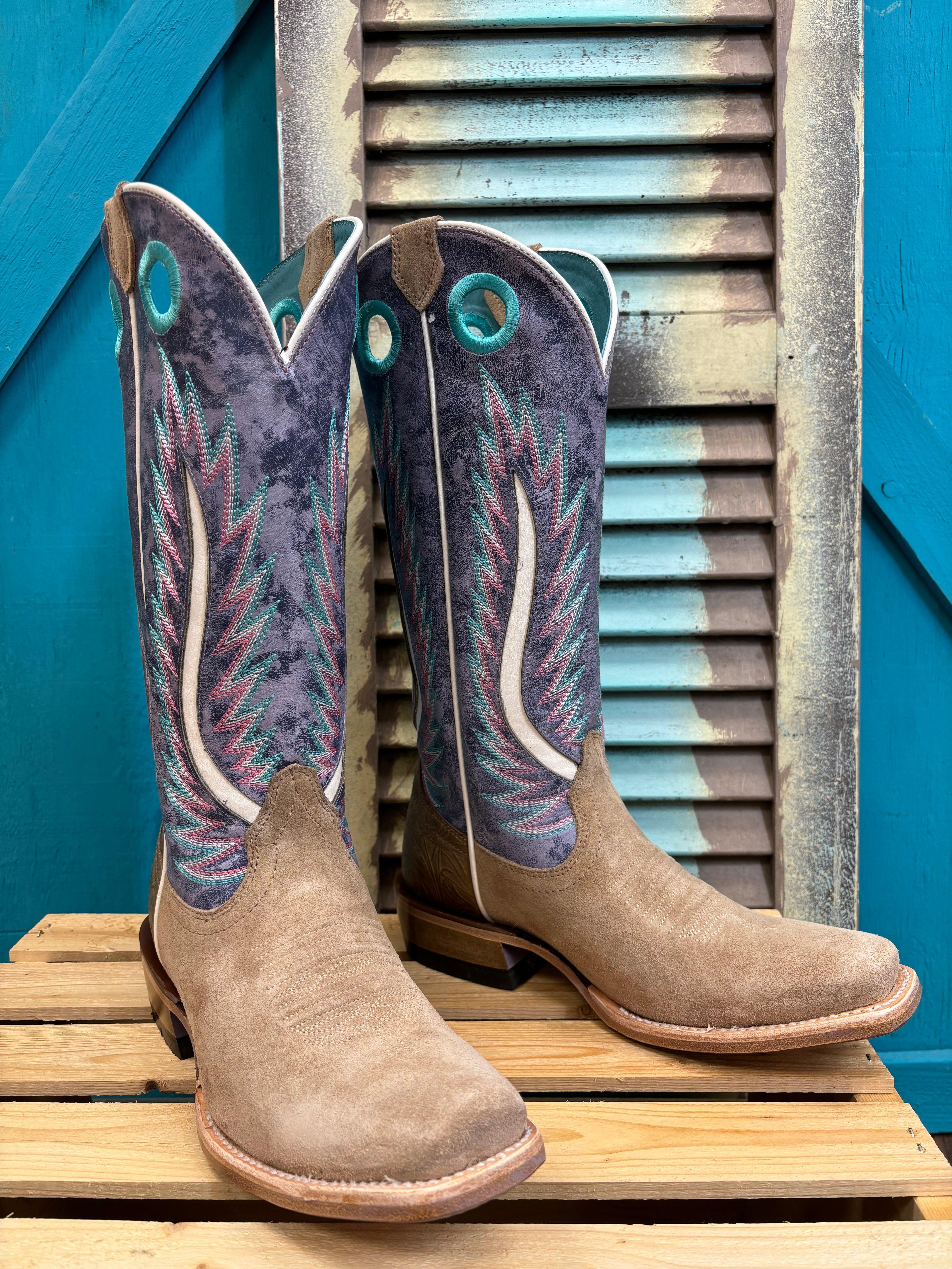 Lavender fashion cowgirl boots