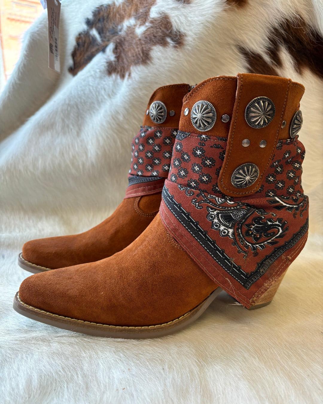 Dingo western hot sale ankle boots