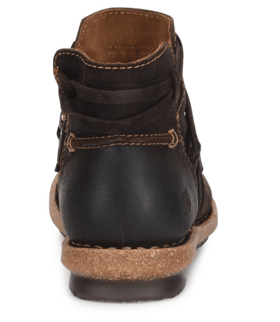 Born Women s Tarkiln Expresso Distressed Bootie BR0013648 Painted Cowgirl Western Store