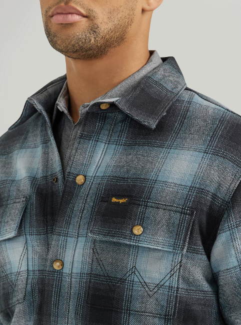 Wrangler lined flannel sales