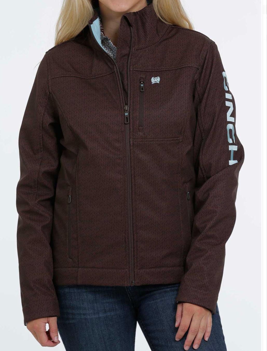 Cinch Jeans  Women's Concealed Carry Bonded Jacket - Brown