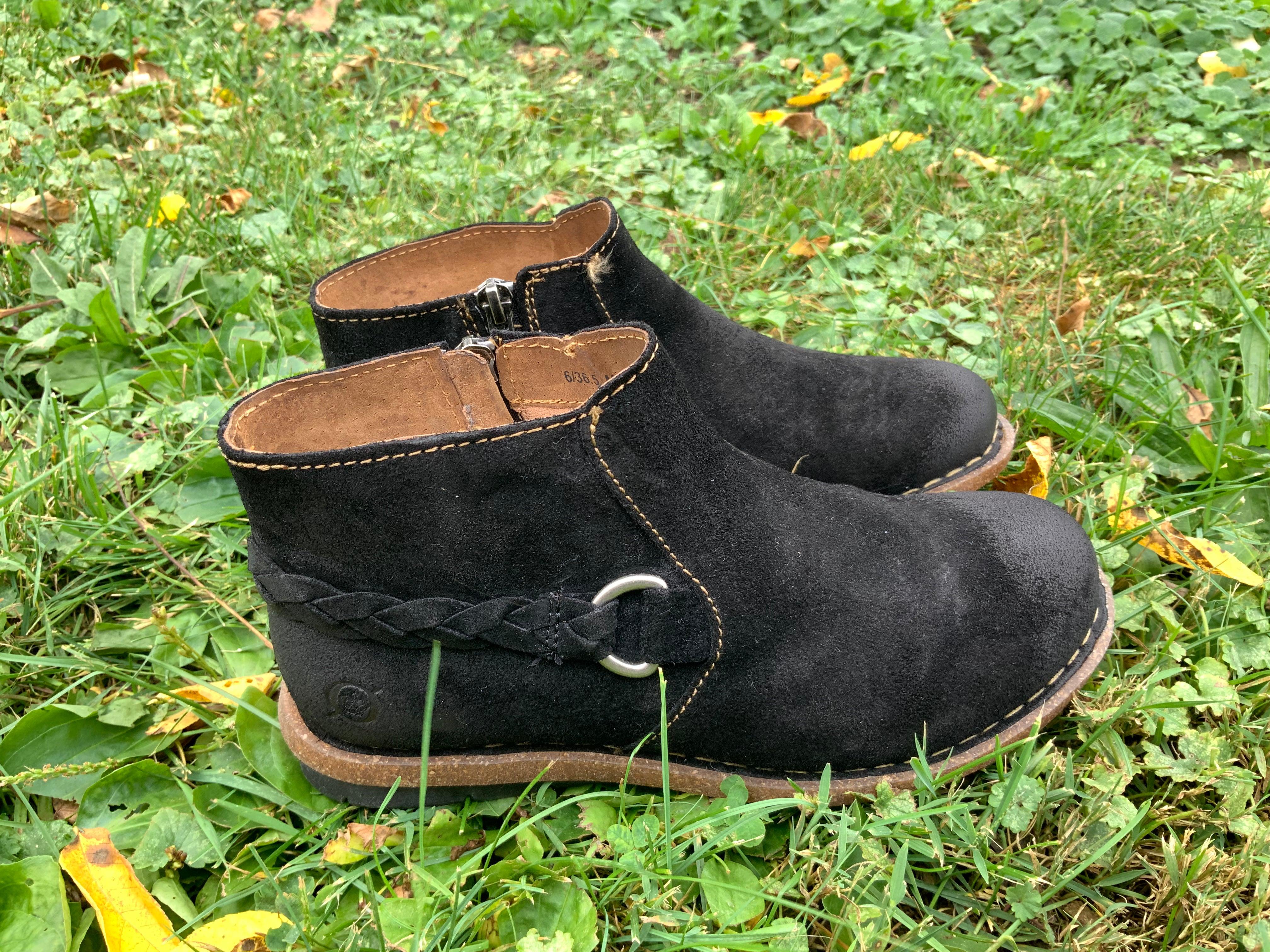 Born suede cheap ankle boots