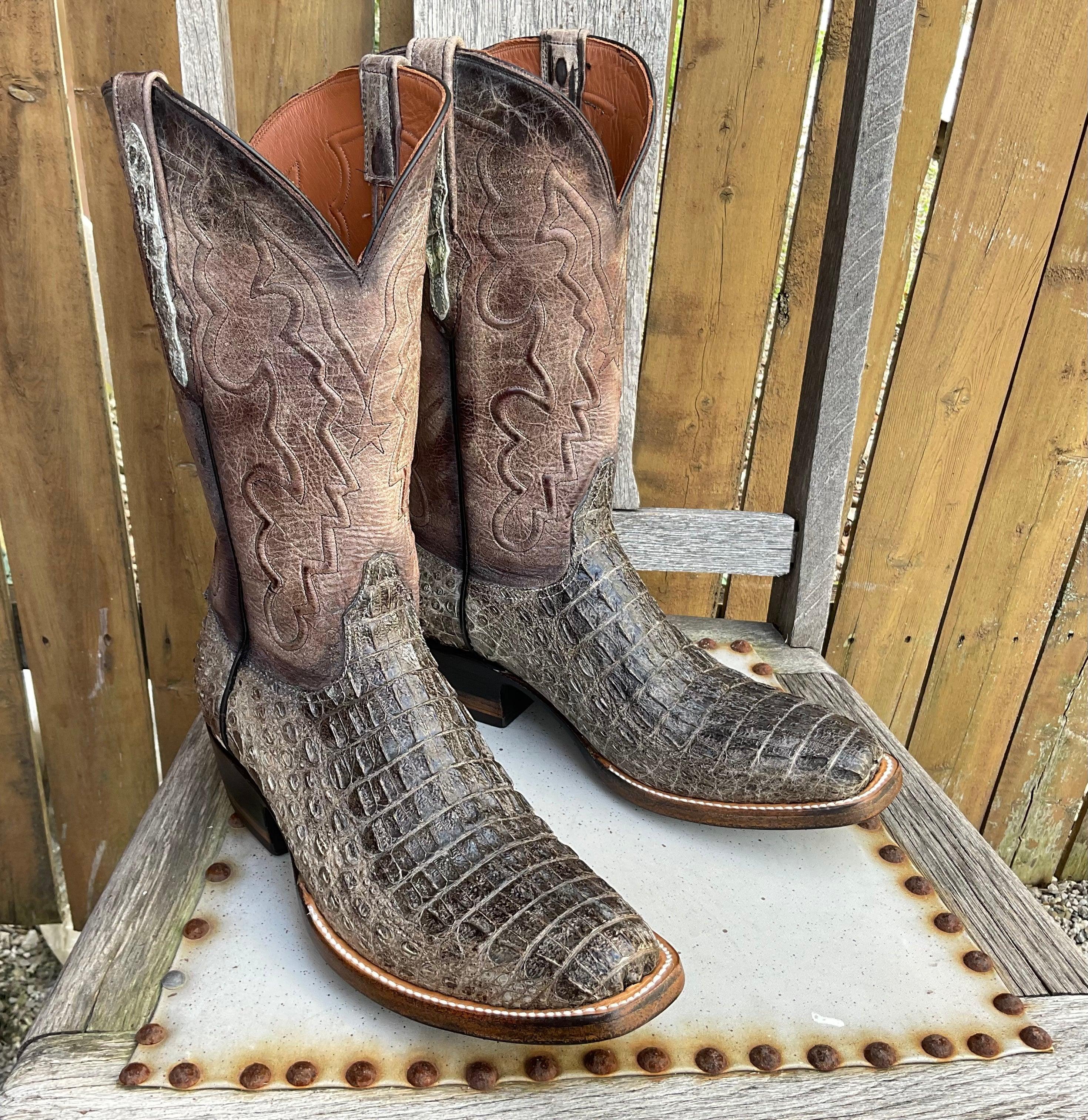 Horned back sale caiman boots