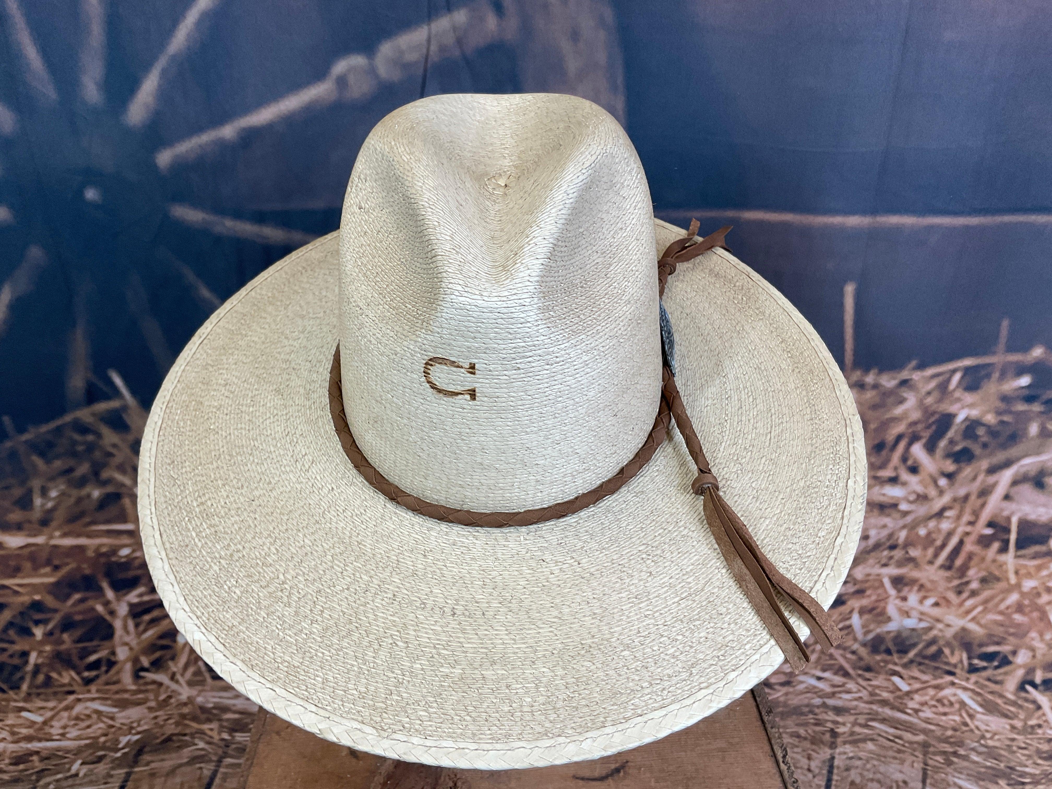 Charlie 1 Horse Women's Lefty Palm Straw Hat CSLFTY-9634C0