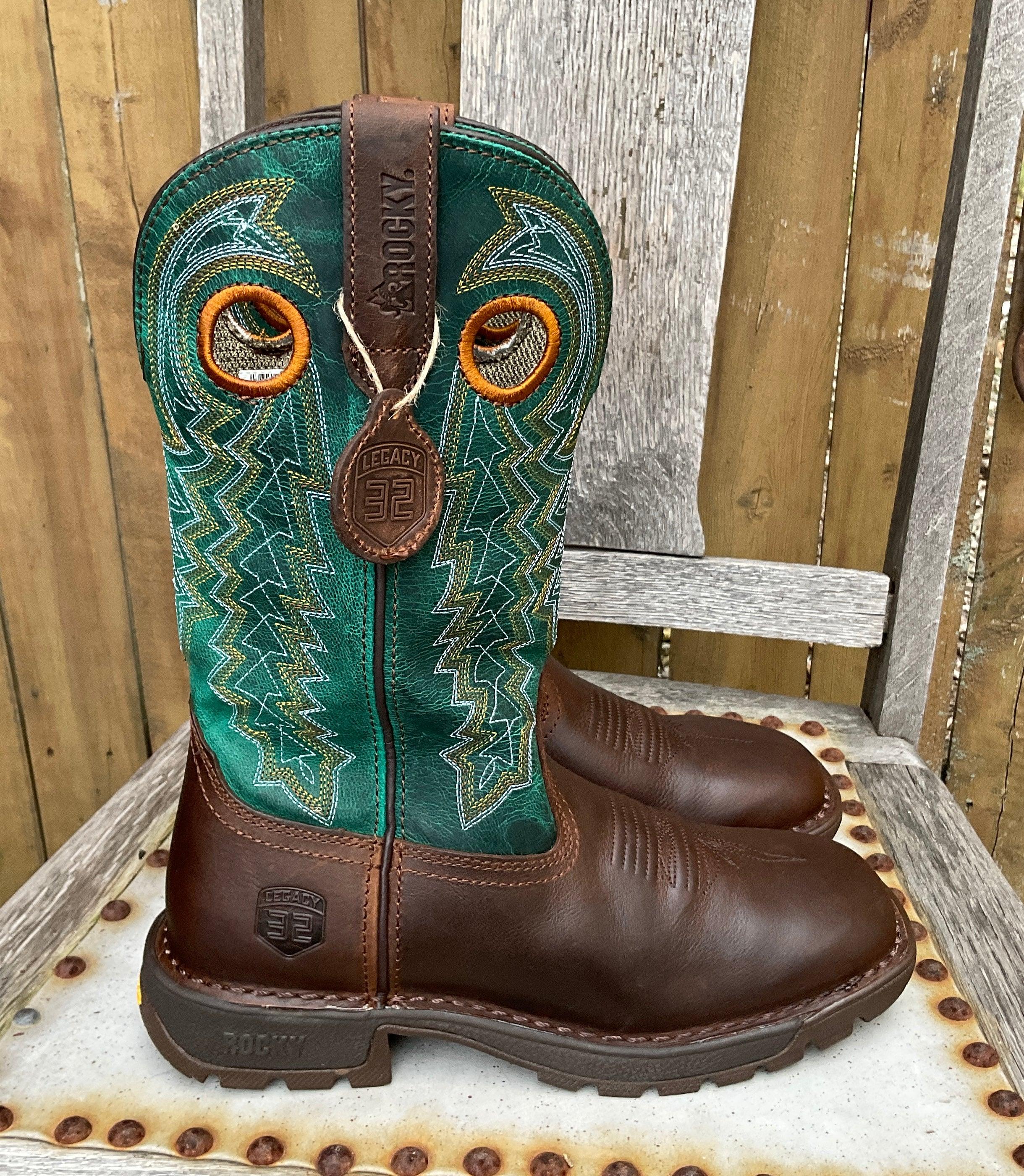 Rocky cowboy boots store womens