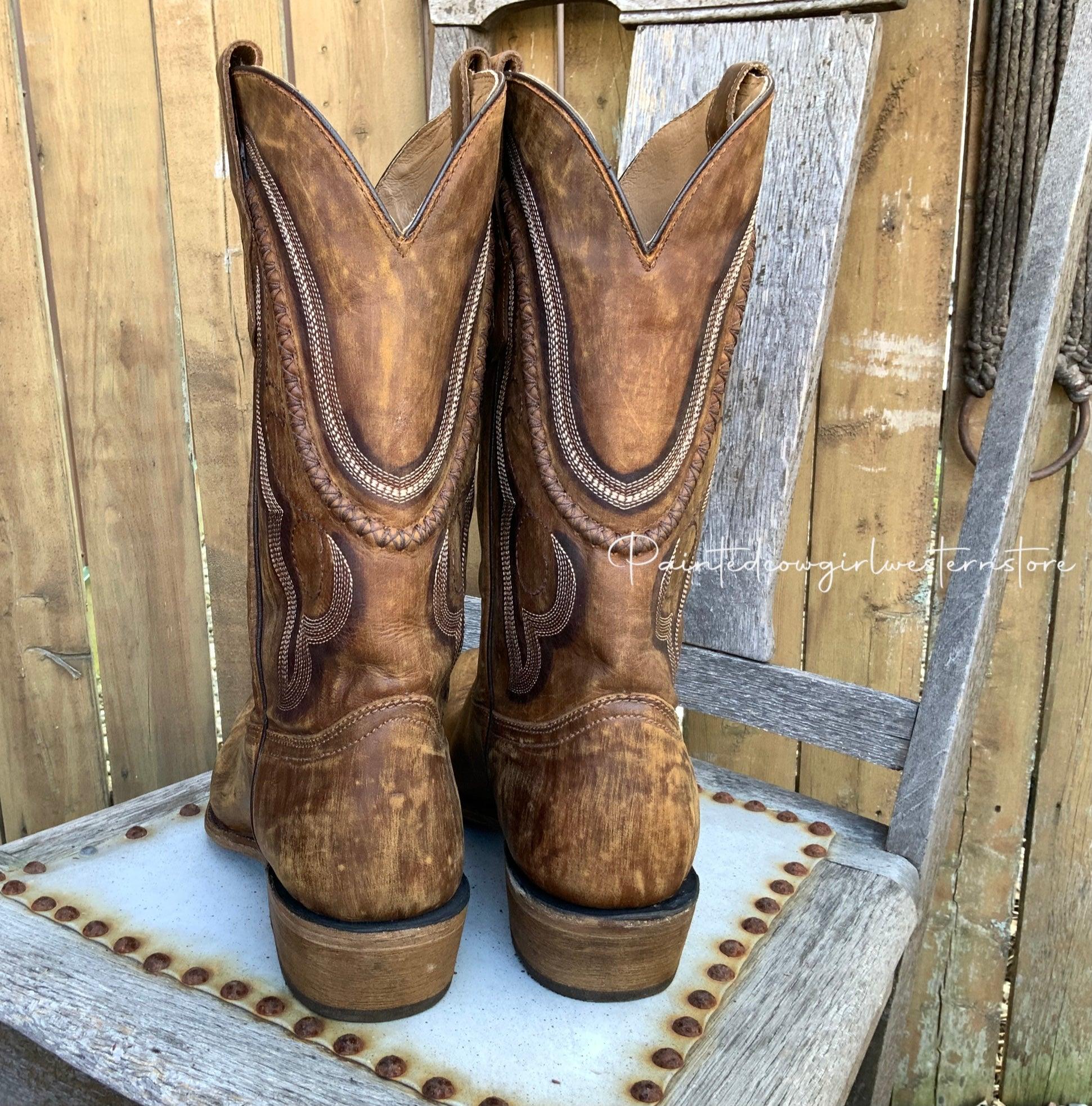 Mens narrow deals cowboy boots