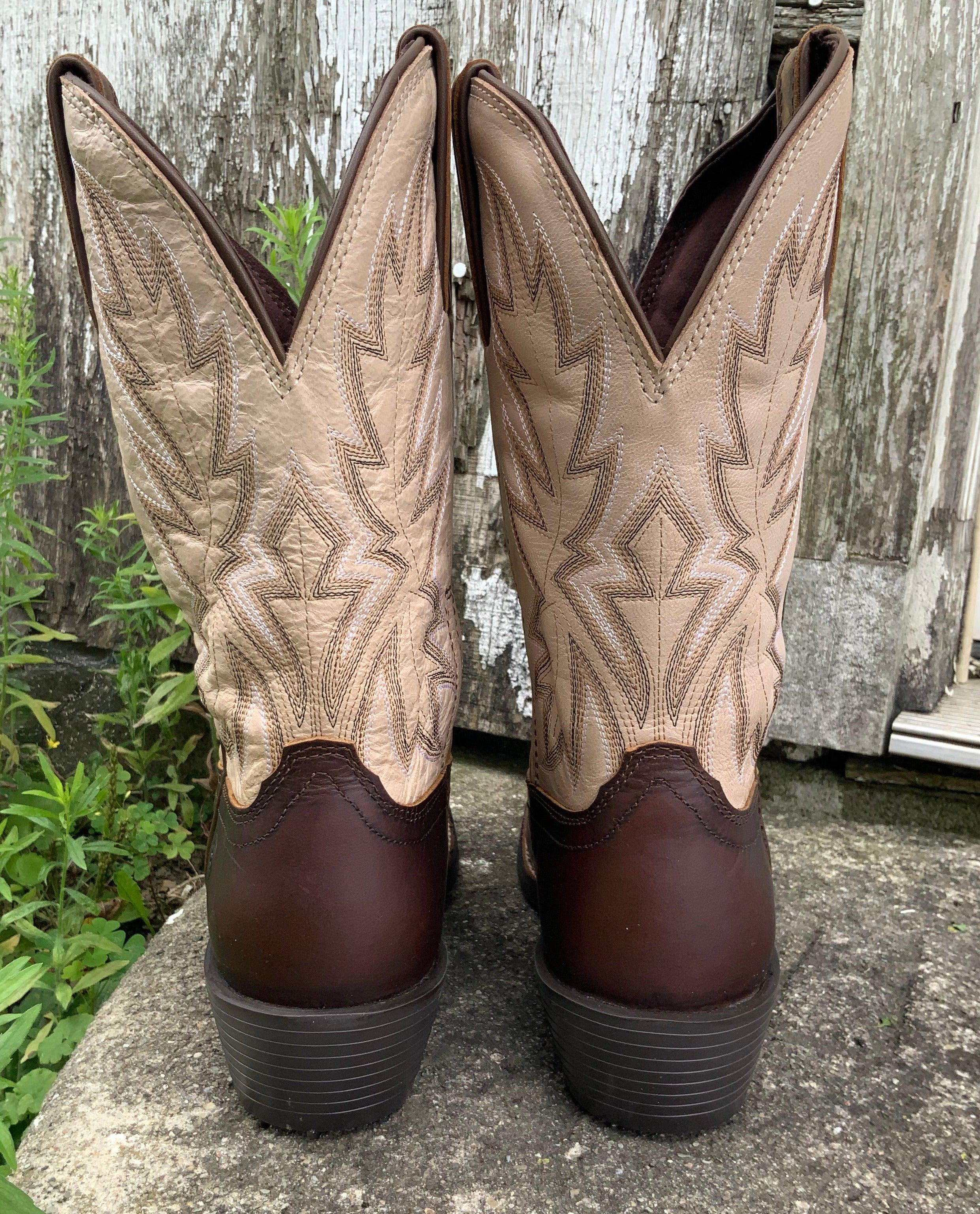 Bone colored sale cowboy boots