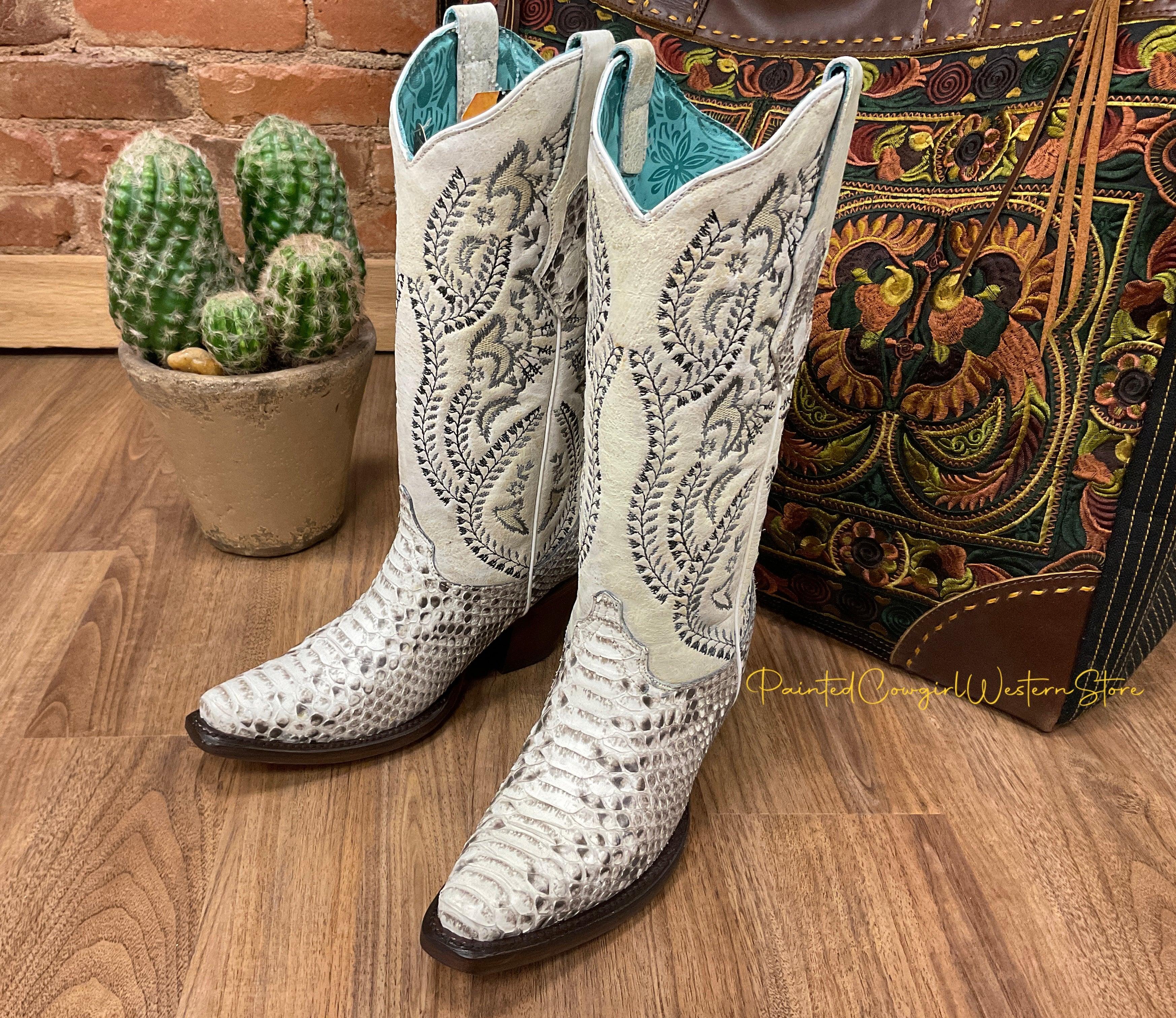 Corral python shop cross boots