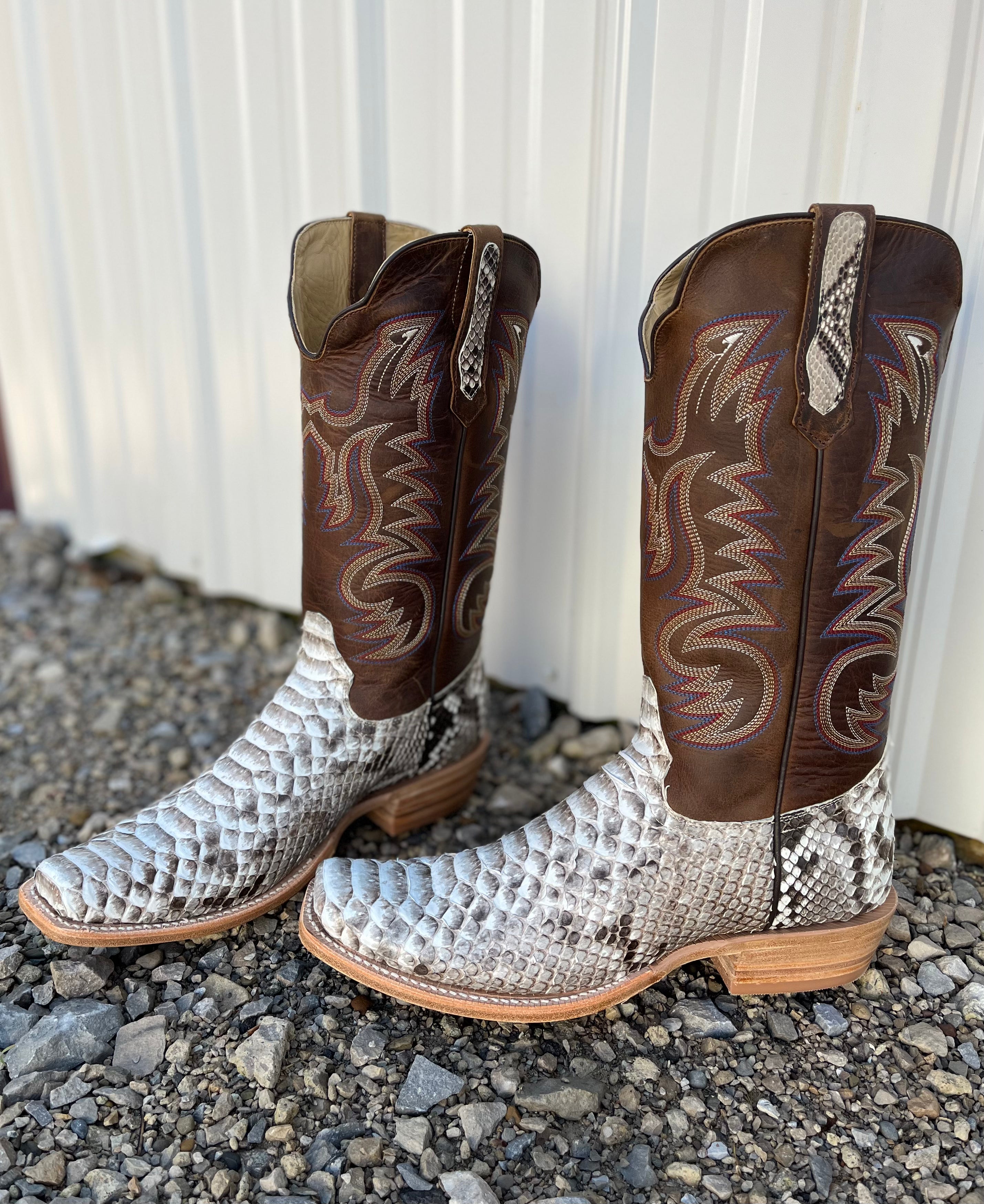 boa skin boots