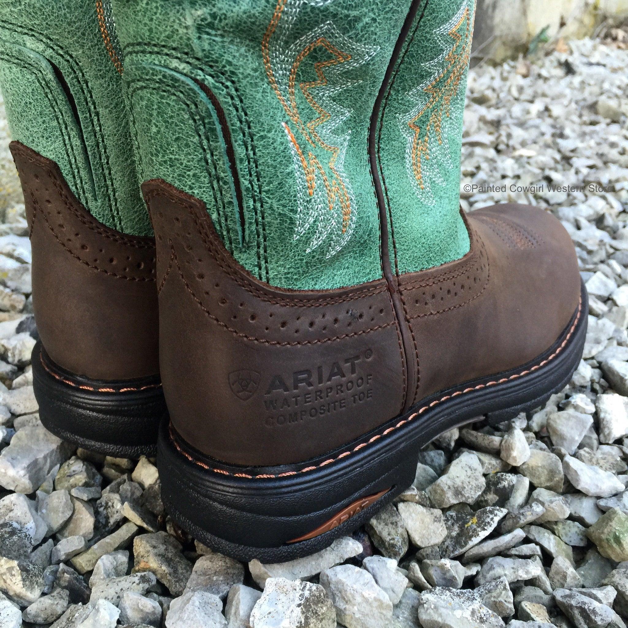 Ariat pull hotsell on work boots