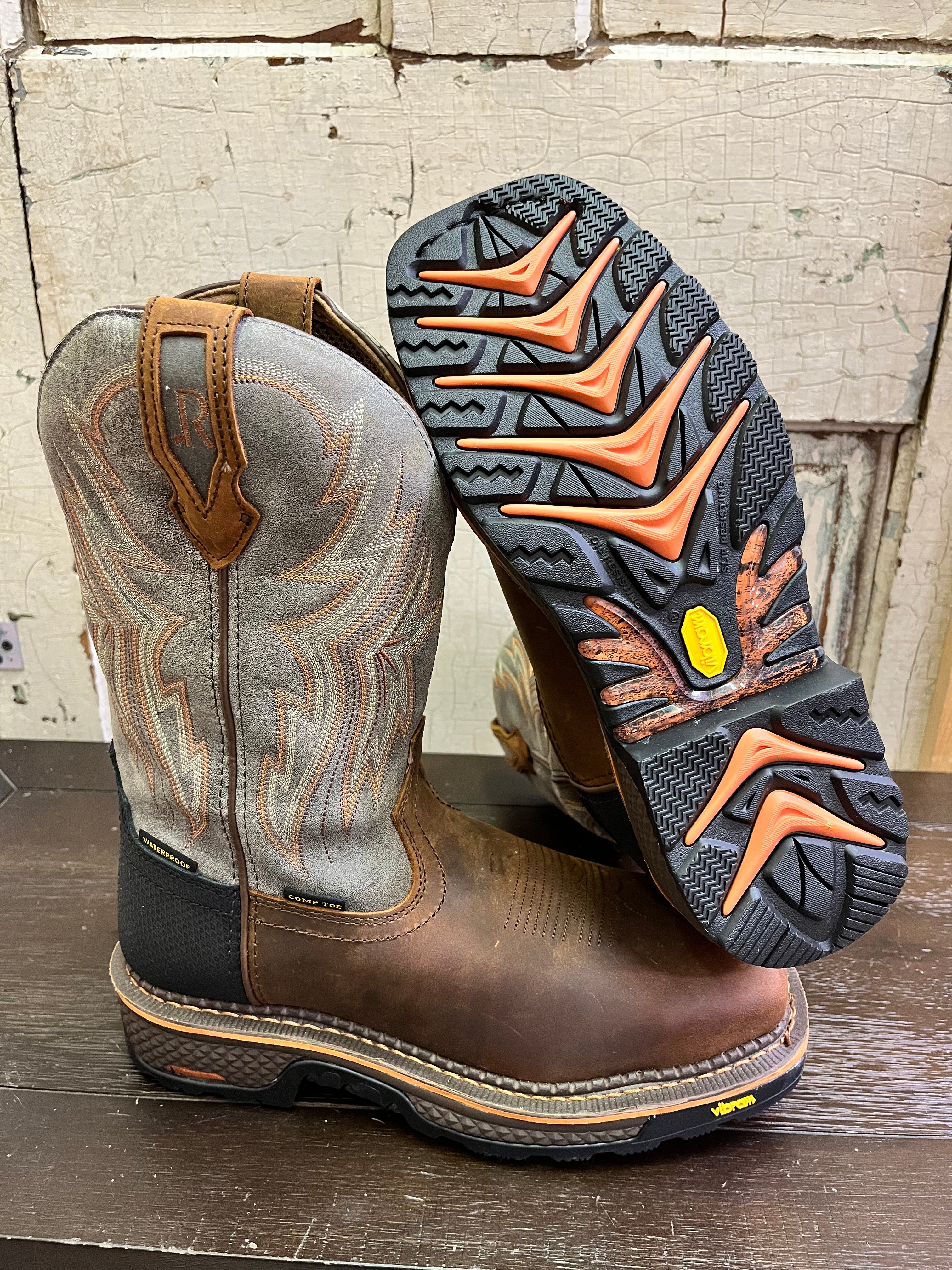 Composite toe cowboy work boots online