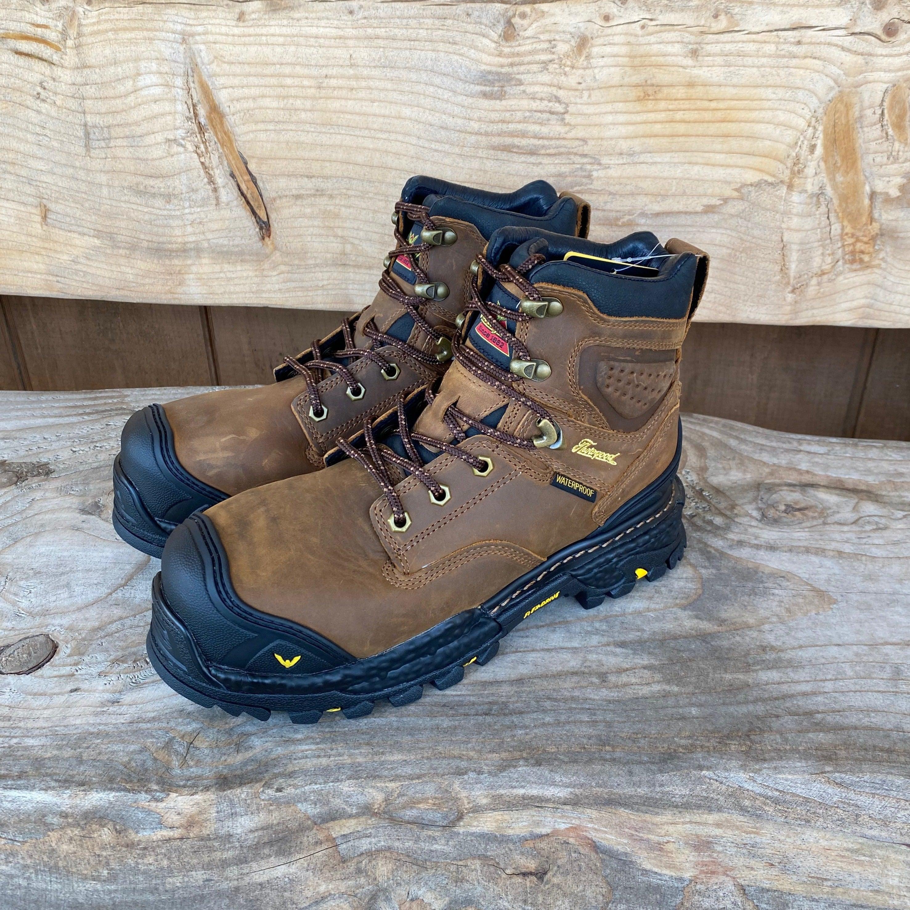 Safety toe hotsell waterproof work boots