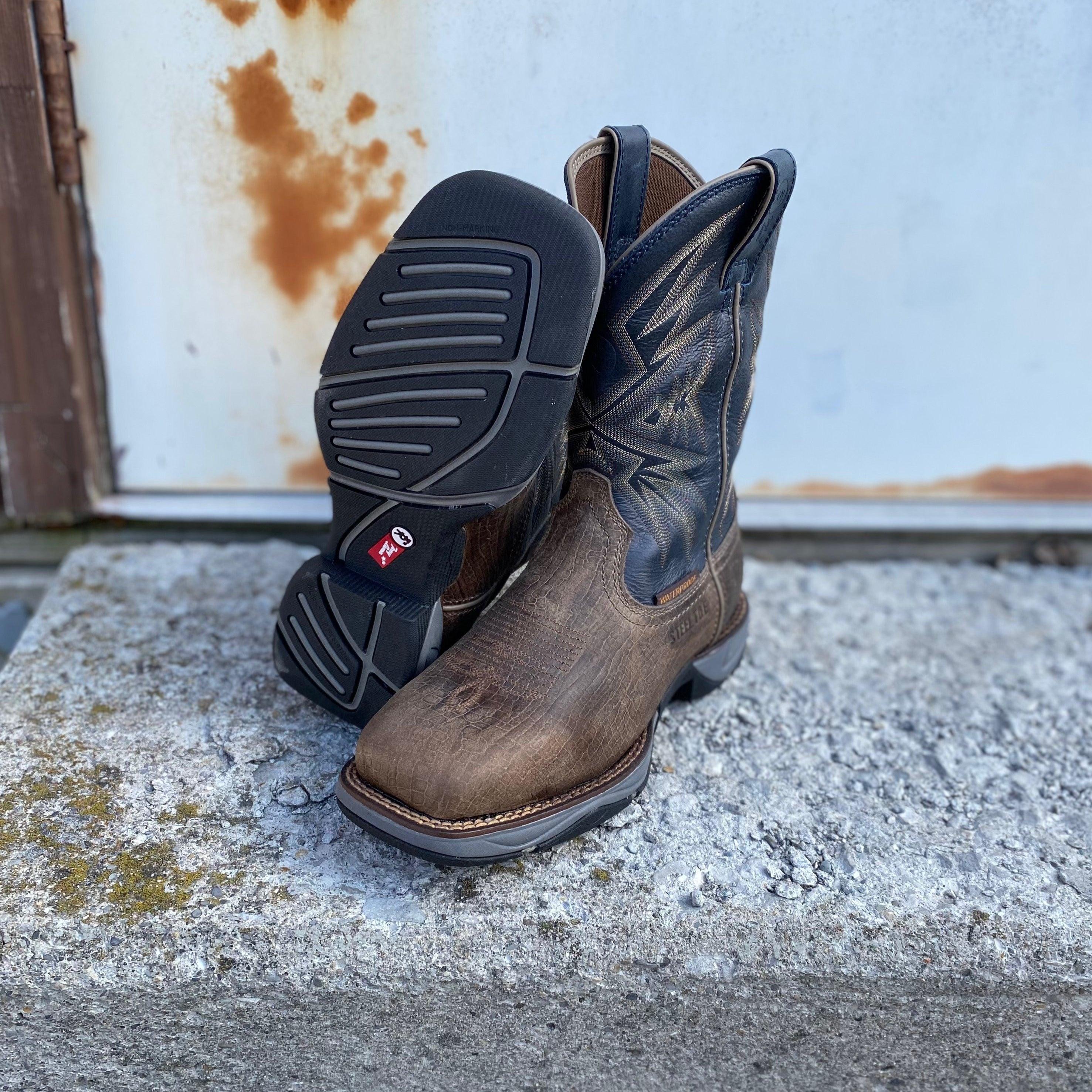 Steel toe boots outlet store