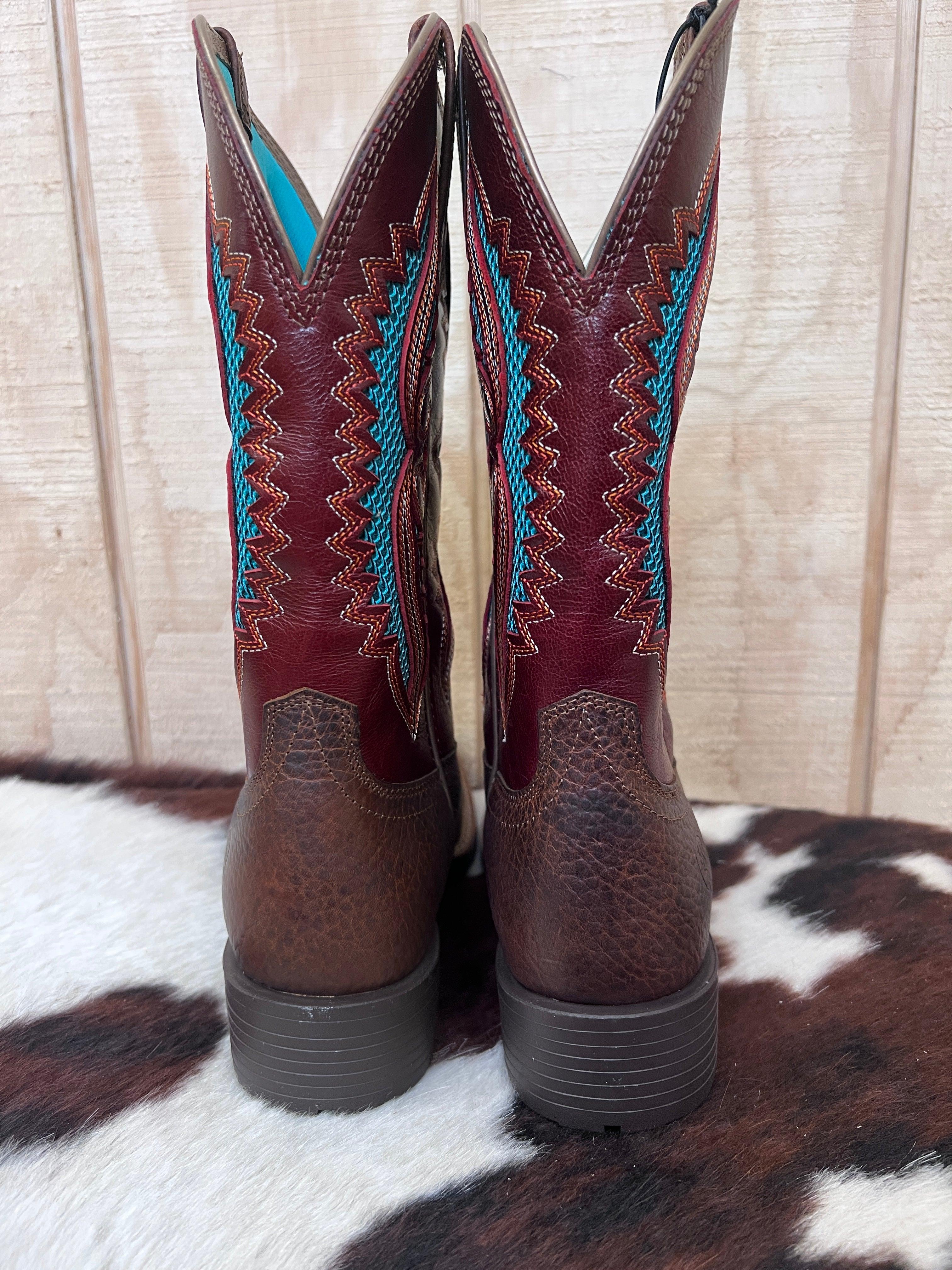 Ariat quickdraw outlet brown oiled rowdy