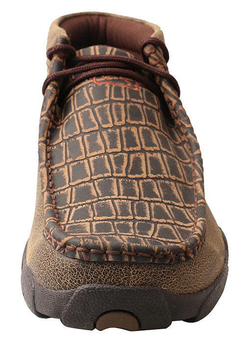 Twisted X Men s Caiman Print Chukka Driving Moccasins MDM0067