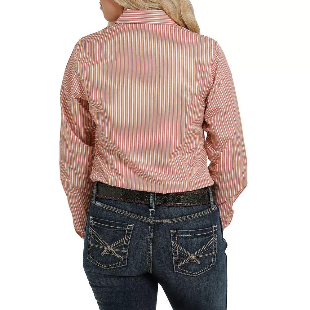 Cinch Ladies (MSW9164033) Long Sleeve Button-Up Shirt - Pink
