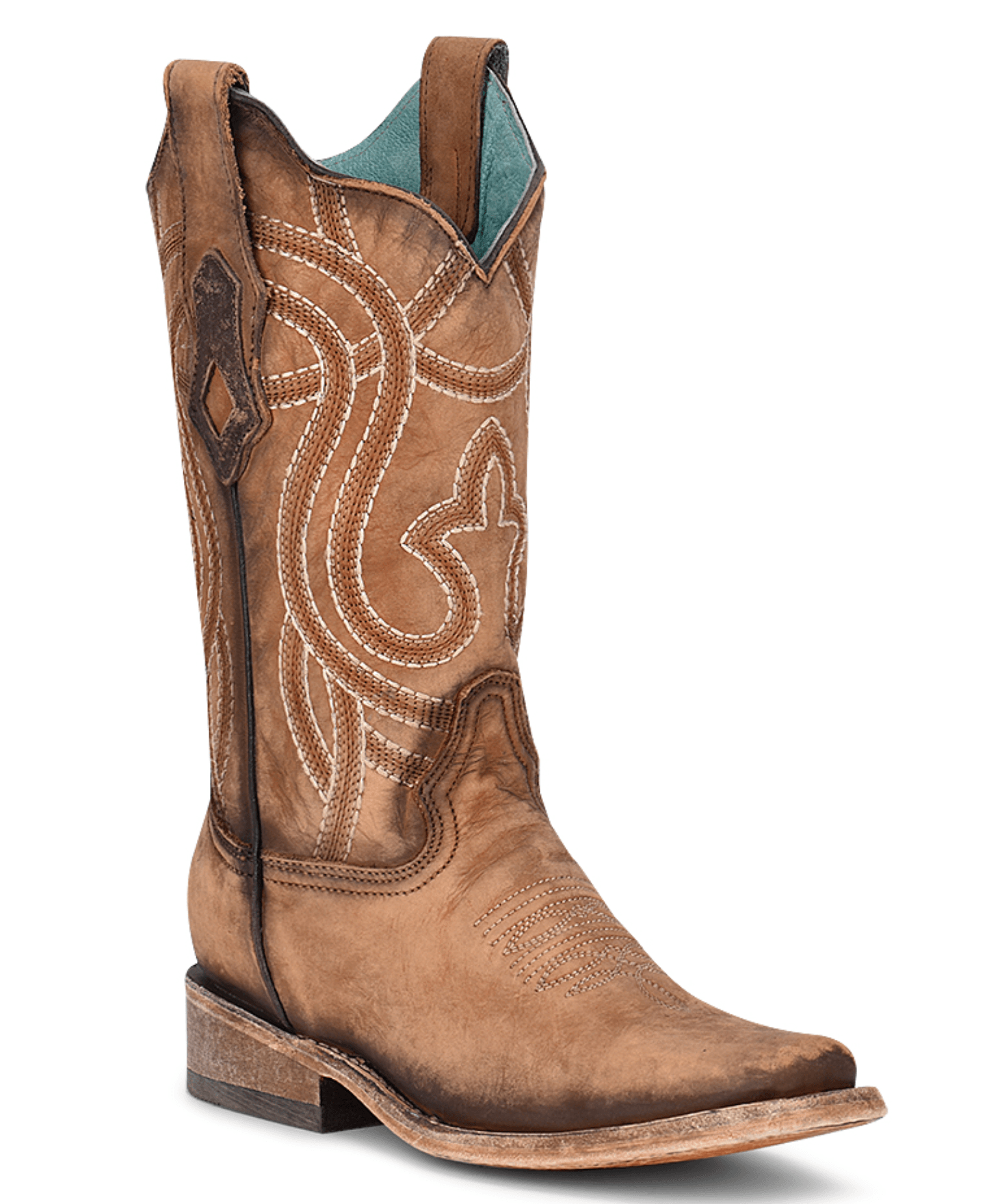 Corral Women's Shedron Embroidered Square Toe Western Cowgirl Boots C3 –  Painted Cowgirl Western Store