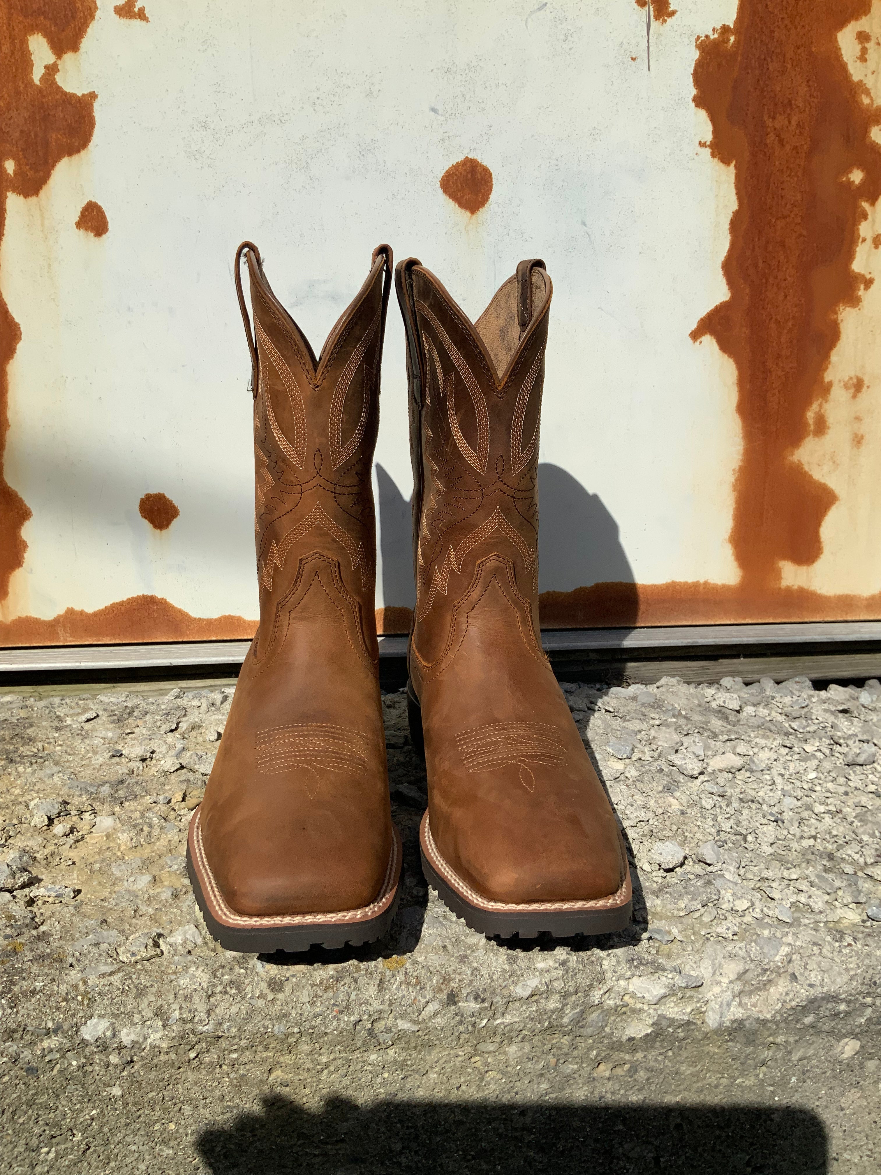 Ariat Men's Hybrid Ranchwork Cowboy Boots 10042395